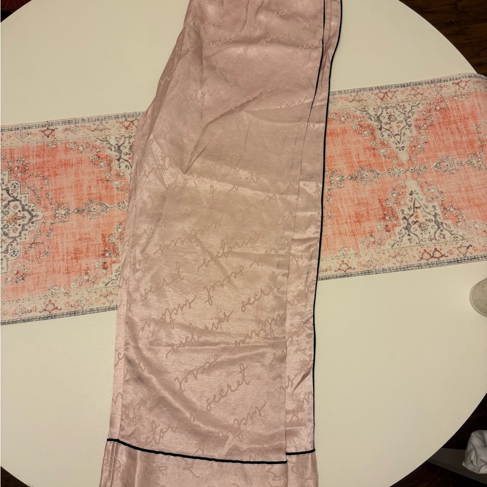 Victoria's Secret  Women’s Pink Satin PJ pants